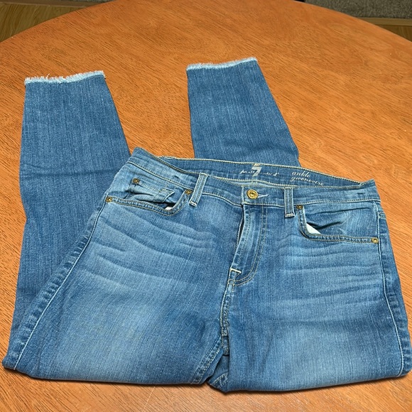 7 For All Mankind Denim - 7 For All Mankind Ankle Gwenevere